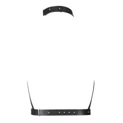 Bijoux Indiscrets Harnais De Poitrine Vegan H - Maze -Lingerie Soldes Boutique harnaishnoirmazedos bi scaled