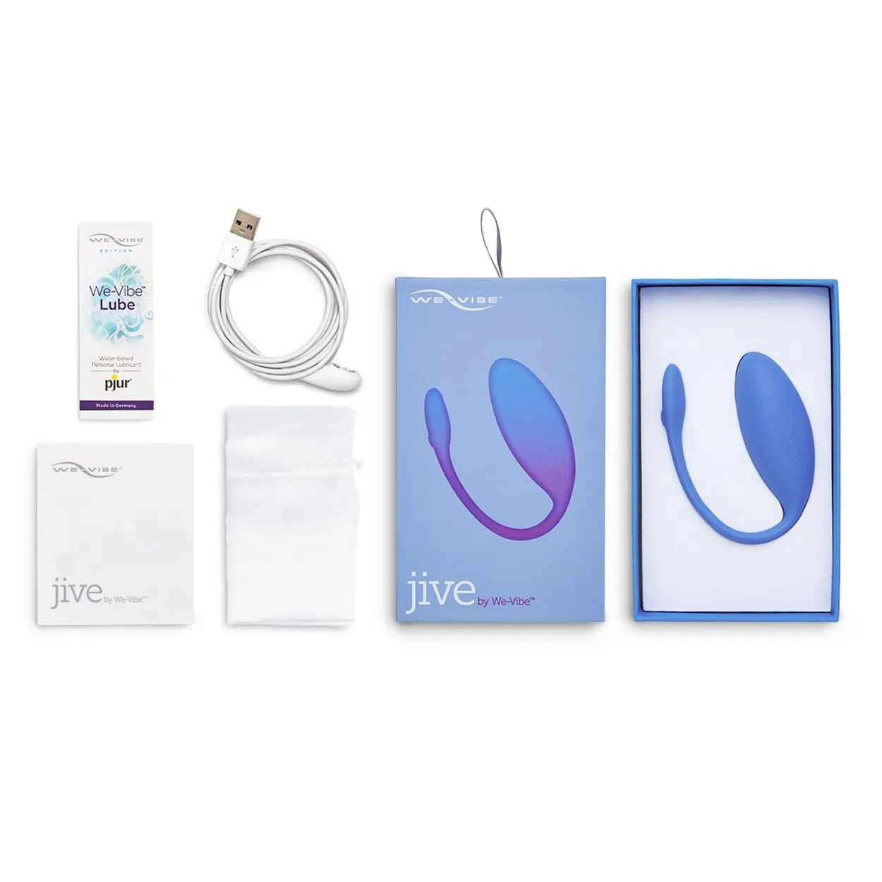 We-Vibe Oeuf Vibrant Télécommandé Jive - Bleu 10 We-Vibe Oeuf Vibrant Télécommandé Jive - Bleu – Image 8