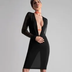 Maison Close Jupe - Pure Tentation -Lingerie Soldes Boutique jupe crayon pure tentation 5 1