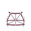 E.L.F. Zhou London Jupe Harnais En Lanières Et Attaches Or - Strap Skirt Bordeaux 1 E.L.F. Zhou London Jupe Harnais En Lanières Et Attaches Or - Strap Skirt Bordeaux -Lingerie Soldes Boutique jupe harnais lani res bordeaux 1
