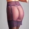 Maison Close Jupe Porte-jarretelles - L'Amoureuse - Orchidée Violette -Lingerie Soldes Boutique jupe pj l amoureuse orchidee violette 3