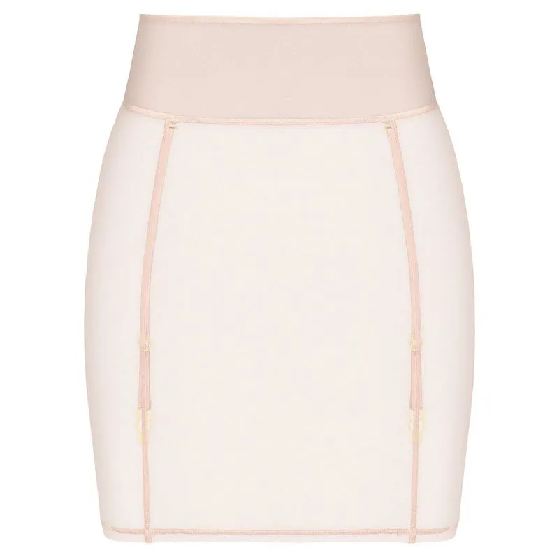 Maison Close Jupe Porte-jarretelles - L'Amoureuse - Pivoine Rose 4 Maison Close Jupe Porte-jarretelles - L'Amoureuse - Pivoine Rose – Image 2