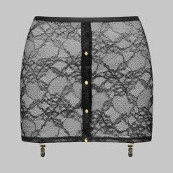 Maison Close Jupe Porte-jarretelles Ouvrable - Le Petit Secret - Jeux Magnétiques -Lingerie Soldes Boutique jupe porte jarretelles jeux magnetiques 2