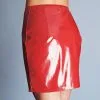 Dollhouse Jupe Courte Ouvrable En Vinyle - Rouge -Lingerie Soldes Boutique jupe courte rouge 05