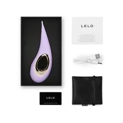 LELO Stimulateur Clitoridien Dot - Lilas -Lingerie Soldes Boutique lelo dot lilas 3