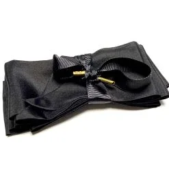 Dollhouse Lien En Soie - Noir