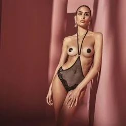 Bracli Playsuit à Perles - London -Lingerie Soldes Boutique london playsuit 3 min8874