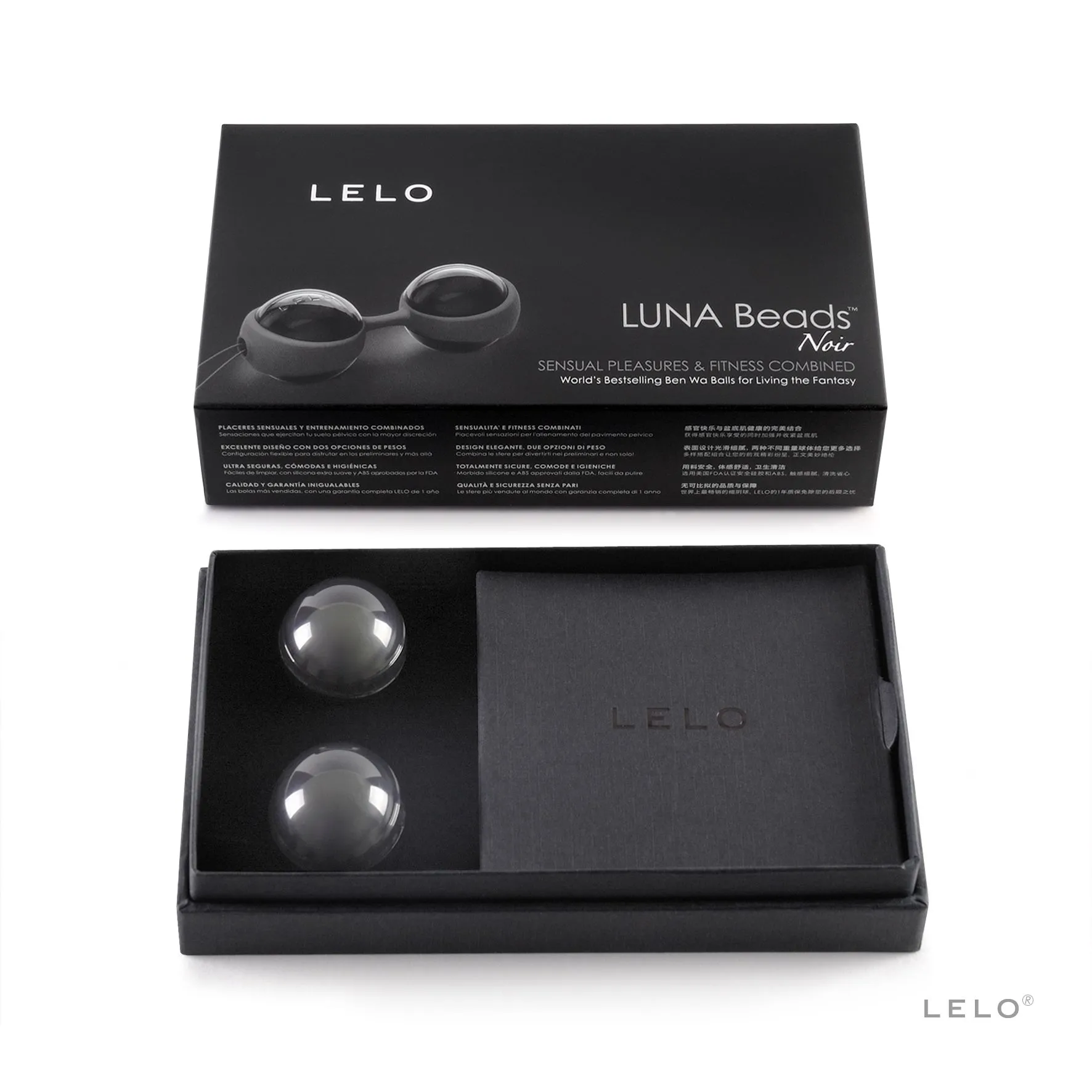 LELO Boules De Geihsa Luna Beads Noires 7 LELO Boules De Geihsa Luna Beads Noires – Image 5