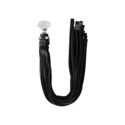 Martinet En Simili Cuir Avec Manche Diamant 7 Martinet En Simili Cuir Avec Manche Diamant -Lingerie Soldes Boutique martinet simili cuir strass 3