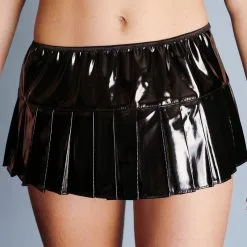 Dollhouse Micro Jupe En Vinyle -Lingerie Soldes Boutique micro jupe 03