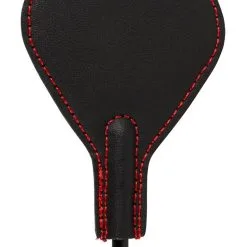 Mini Cravache Embout Coeur -Lingerie Soldes Boutique mini cravache coeur fausse fourrure leopard zoom dos