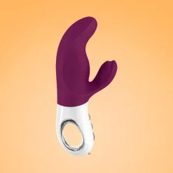 Fun Factory Vibromasseur Rabbit Miss Bi - Violet -Lingerie Soldes Boutique miss bi rabbit vibrator grape product 3 1800x1800