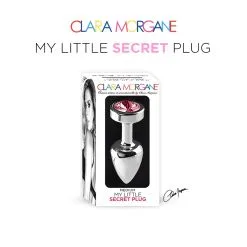 Plug Anal En Aluminium Avec Cristal Rose - Taille M 5 Plug Anal En Aluminium Avec Cristal Rose - Taille M -Lingerie Soldes Boutique my little secret plug small 11