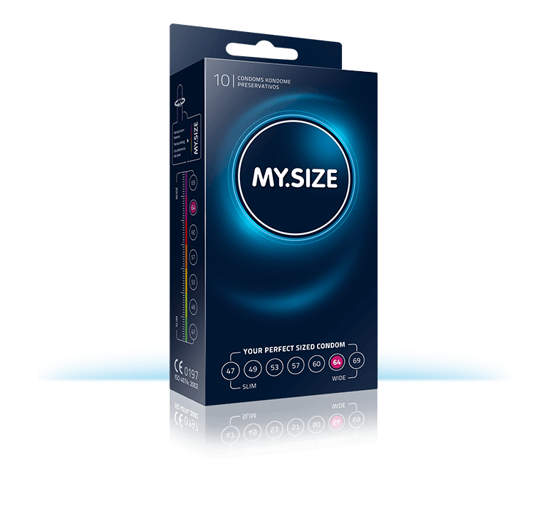 Préservatifs My Size - Taille 64 3 Préservatifs My Size - Taille 64
