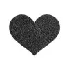 Bijoux Indiscrets Nippies Cœurs - Noir -Lingerie Soldes Boutique nippies flash coeur noir 1