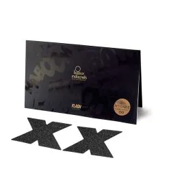 Bijoux Indiscrets Nippies Croix - Noir -Lingerie Soldes Boutique nippies flash croix noir 3