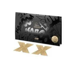 Bijoux Indiscrets Nippies Croix - Or -Lingerie Soldes Boutique nippies flash croix or 3