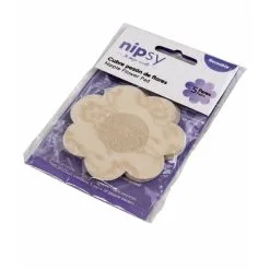 Cache-tétons En Forme De Fleurs Beiges - 5 Paires