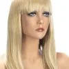 Perruque Blonde Mi-longue Et Frange - Emma 1 Perruque Blonde Mi-longue Et Frange - Emma -Lingerie Soldes Boutique perruque longue emma blond 2