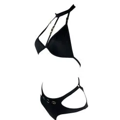 E.L.F. Zhou London Playsuit Maillot Avec Bijoux Plaqués Or - Pebble 11 E.L.F. Zhou London Playsuit Maillot Avec Bijoux Plaqués Or - Pebble -Lingerie Soldes Boutique playsuit swimwear pebble 5