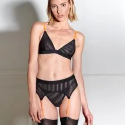 Maison Close Porte-jarretelles - Bande à Part -Lingerie Soldes Boutique porte jarretelles band a part 1