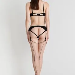 Maison Close Porte-Jarretelles - Le Petit Secret 8 Maison Close Porte-Jarretelles - Le Petit Secret -Lingerie Soldes Boutique porte jarretelles petit secret noir 2