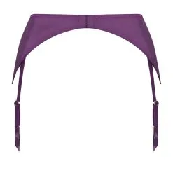 Maison Close Porte-jarretelles - Villa Satine - Violet -Lingerie Soldes Boutique porte jarretelles villa satine violet 4