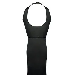 E.L.F. Zhou London Robe Courte Ajourée Avec Bijoux Plaqués Or - Obsidian -Lingerie Soldes Boutique robe courte ajouree obsidian 3