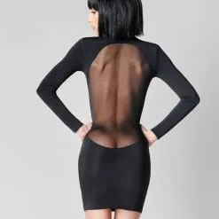 Maison Close Robe Manches Longues - Pure Tentation 7 Maison Close Robe Manches Longues - Pure Tentation -Lingerie Soldes Boutique robe manches longues pure tentation 4 1