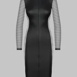 Maison Close Robe Ouvrable à Double Sens - Chambre Noire Or -Lingerie Soldes Boutique robe ouvrable chambre noire or 5