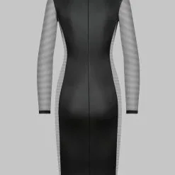 Maison Close Robe Ouvrable à Double Sens - Chambre Noire Or -Lingerie Soldes Boutique robe ouvrable chambre noire or 6