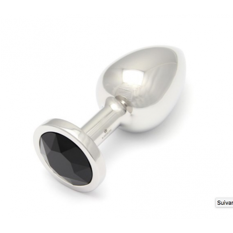 Rosebuds Plug En Acier Chirurgical Avec Cristal Swarovski - Rosebud - L - Jet 3 Rosebuds Plug En Acier Chirurgical Avec Cristal Swarovski - Rosebud - L - Jet