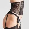 Maison Close Serre-taille Porte-jarretelles - Accroche Coeur 2 Maison Close Serre-taille Porte-jarretelles - Accroche Coeur -Lingerie Soldes Boutique serre taille pj accroche coeur 1