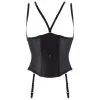 Maison Close Serre-taille Porte-jarretelles - Chambre Noire -Lingerie Soldes Boutique serre taille porte jarretelles chambre noire 1