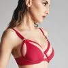 Maison Close Soutien-gorge Balconnet - Tapage Nocturne - Rouge