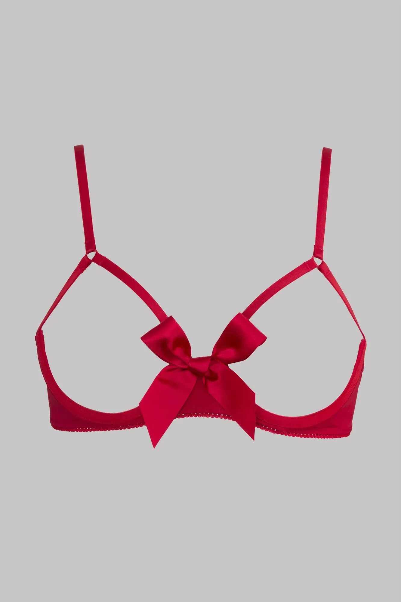 Maison Close Soutien-gorge Seins Nus - Le Petit Secret - Rouge 6 Maison Close Soutien-gorge Seins Nus - Le Petit Secret - Rouge – Image 4