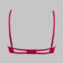 Maison Close Soutien-gorge Seins Nus - Le Petit Secret - Rouge 14 Maison Close Soutien-gorge Seins Nus - Le Petit Secret - Rouge -Lingerie Soldes Boutique sg seins nus noeud rouge ps 5