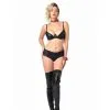 Patrice Catanzaro Shorty En Wetlook - Béatrice -Lingerie Soldes Boutique short laque bea 1