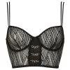 Atelier Amour Soutien-gorge Bustier En Dentelle Graphique - Onde Sensuelle 1 Atelier Amour Soutien-gorge Bustier En Dentelle Graphique - Onde Sensuelle -Lingerie Soldes Boutique soutien gorge bustier onde sensuelle 1 1