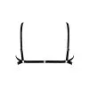 E.L.F. Zhou London Soutien-gorge Cage D-Ring - Bondage Bodywear -Lingerie Soldes Boutique soutien gorge d ring cage bra noir dos