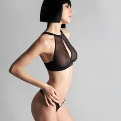 Maison Close Soutien-gorge Seins Recouverts - Pure Tentation 8 Maison Close Soutien-gorge Seins Recouverts - Pure Tentation -Lingerie Soldes Boutique soutien gorge foulard pure tentation 4