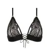 Atelier Amour Soutien-gorge Triangle En Dentelle Avec Laçage - Enlace Moi -Lingerie Soldes Boutique soutien gorge triangle enlace moi 1