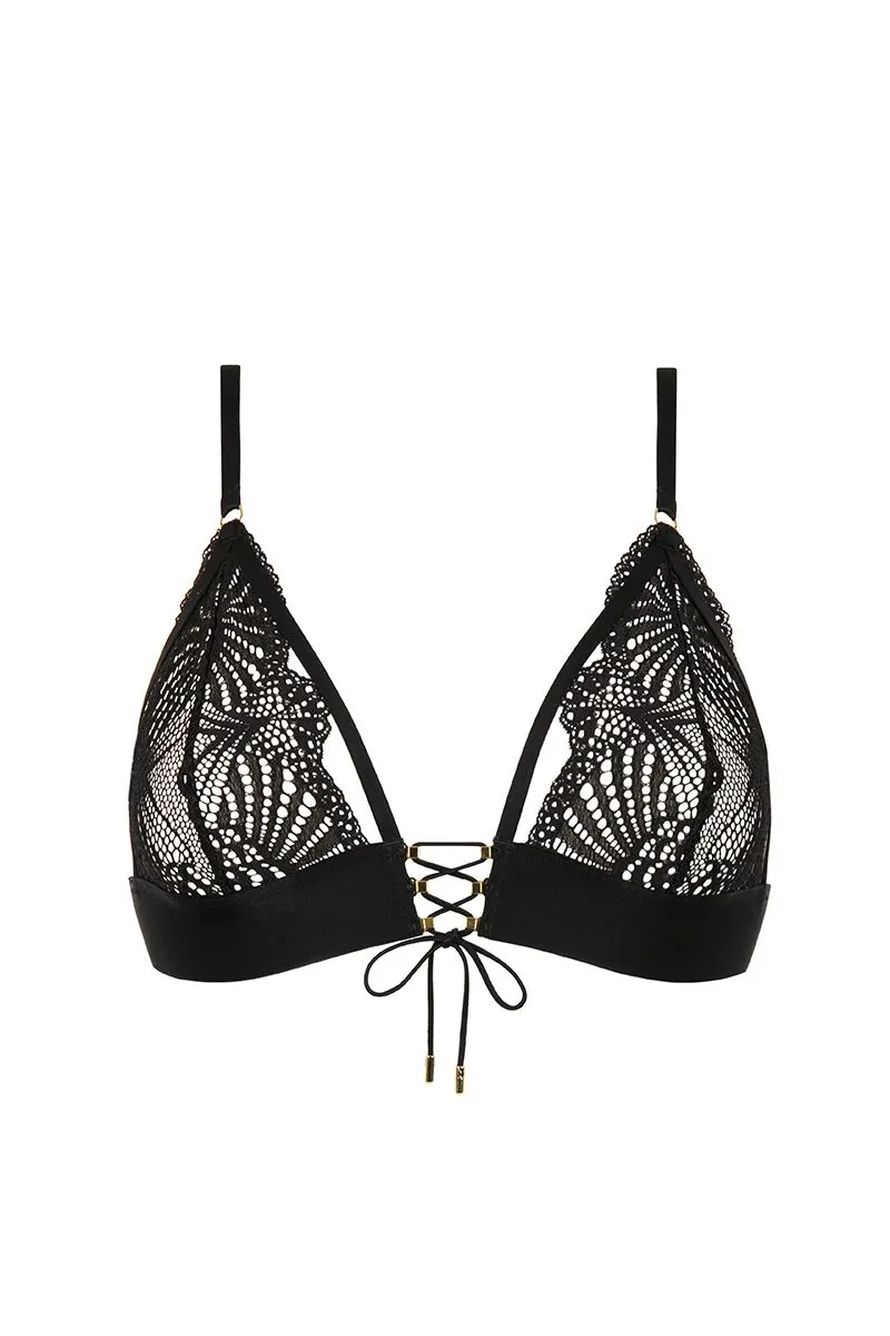 Atelier Amour Soutien-gorge Triangle En Dentelle Avec Laçage - Enlace Moi 3 Atelier Amour Soutien-gorge Triangle En Dentelle Avec Laçage - Enlace Moi