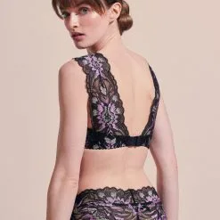 Paloma Casile Soutien-gorge Triangle En Dentelle Irisée - Isis -Lingerie Soldes Boutique soutien gorge triangle isis 3