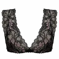 Paloma Casile Soutien-gorge Triangle En Dentelle Irisée - Isis -Lingerie Soldes Boutique soutien gorge triangle isis 4
