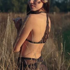 Atelier Amour Soutien-gorge Triangle En Tulle Et Dentelle Fine - Mystic Shadow 15 Atelier Amour Soutien-gorge Triangle En Tulle Et Dentelle Fine - Mystic Shadow -Lingerie Soldes Boutique soutien gorge triangle mystic shadow 9