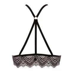 Atelier Amour Soutien-gorge Triangle En Tulle Et Dentelle - Nommée Désir -Lingerie Soldes Boutique soutien gorge triangle nommee desir 2