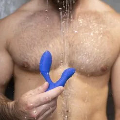 We-Vibe Stimulateur Prostatique Vibrant Et Télécommandé Vector + - Bleu