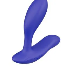 We-Vibe Stimulateur Prostatique Vibrant Et Télécommandé Vector + - Bleu -Lingerie Soldes Boutique stimulateur prostatique vibrant telecommande vector bleu 3