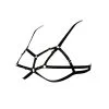 E.L.F. Zhou London Soutien-gorge Harnais D-Ring - Bondage Noir 1 E.L.F. Zhou London Soutien-gorge Harnais D-Ring - Bondage Noir -Lingerie Soldes Boutique strap pro1 3